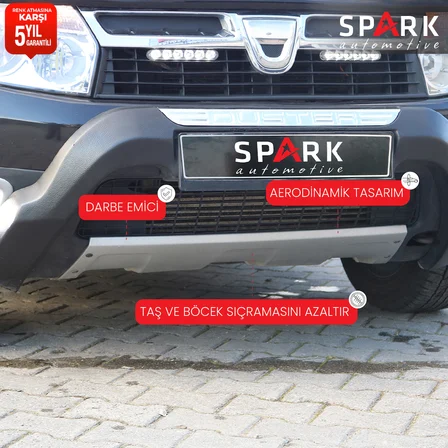 Dacia Duster 2010-2017 Yıl Aralığı Uyumlu Ön Difüzör