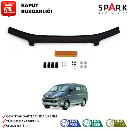 Hyundai Starex 2003-2008 Yıl Arası Kaput Rüzgarlık 3mm