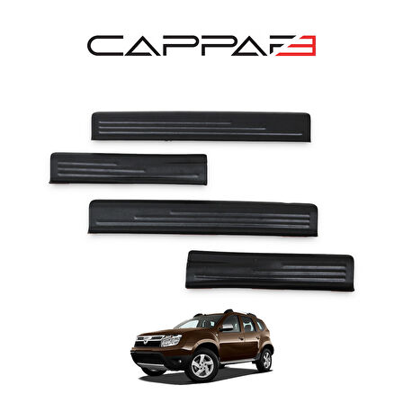 Dacia Duster 2010-2017 Yıl Aralığı Uyumlu Kapı Eşiği 4 Parça