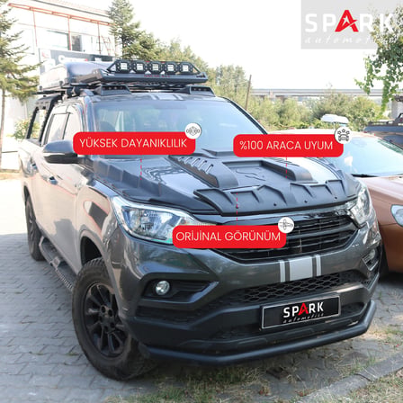 Ssangyong Musso 2021- Yılı ve Sonrası Uyumlu Dragon Pack 3 Parça