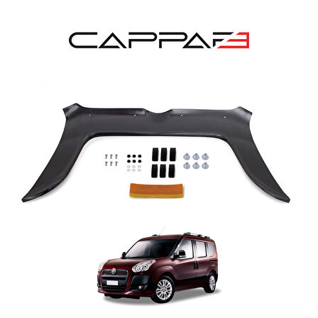 Fiat Doblo 2010-2015 Yıl Aralığı Uyumlu Kaput Rüzgarlığı 3mm