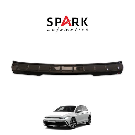 Volkswagen Golf 8 2021- Yılı ve Sonrası Uyumlu Arka Tampon Eşiği Parlak