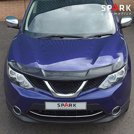  Nissan Qashqai 2014-2016 Yıl Aralığı Uyumlu Kaput Rüzgarlığı 4mm