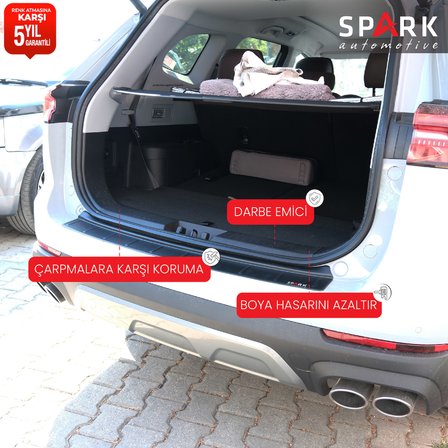 Chery Tiggo 8 Pro 2023- Yılı ve Sonrası Uyumlu Arka Tampon Eşiği Mat