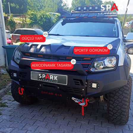Volkswagen Amarok 2010-2022 Yıl Aralığı Uyumlu Dragon Pack 3 Parça
