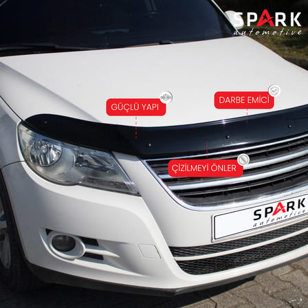 Volkswagen Tiguan 2008-2011 Yıl Aralığı Uyumlu Kaput Rüzgarlığı 4mm