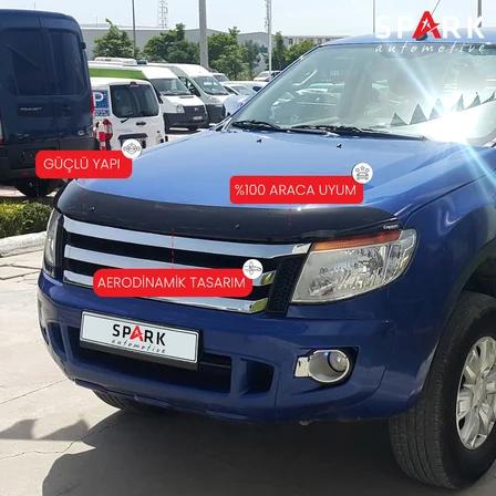 Ford Ranger 2011- 2015 Yıl Aralığı Uyumlu Kaput Rüzgarlığı 3mm