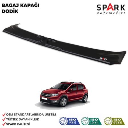 Dacia Sandero 2012-2020 Uyumlu Bagaj Kapağı Dodik 