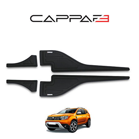 Dacia Duster 2018-2024 Yıl Aralığı Uyumlu Yarasa Kapı Kaplama 4 Parça