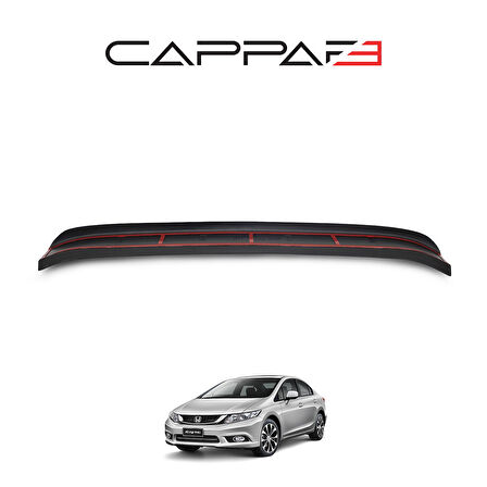 Honda Civic 2012-2015 Yıl Aralığı Uyumlu Arka Tampon Eşiği Mat