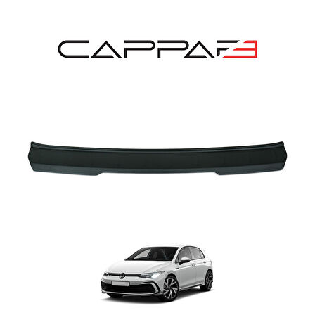 Volkswagen Golf 8 2021- Yılı ve Sonrası Uyumlu Arka Tampon Eşiği Mat