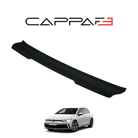 Volkswagen Golf 8 2021- Yılı ve Sonrası Uyumlu Arka Tampon Eşiği Mat