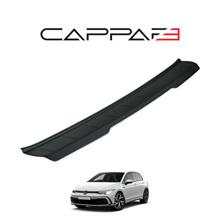 Volkswagen Golf 8 2021- Yılı ve Sonrası Uyumlu Arka Tampon Eşiği Mat