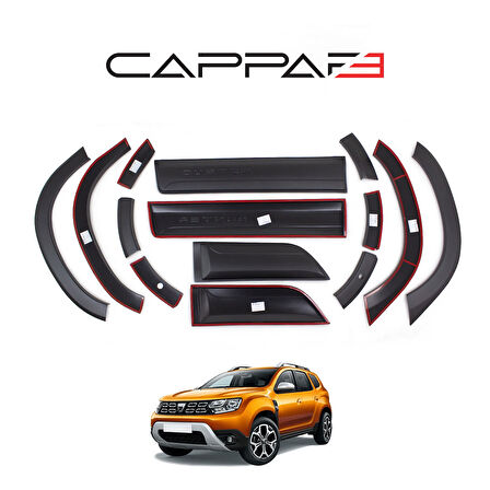 Dacia Duster 2018-2024 Yıl Aralığı Uyumlu Dodik Set 12 Parça