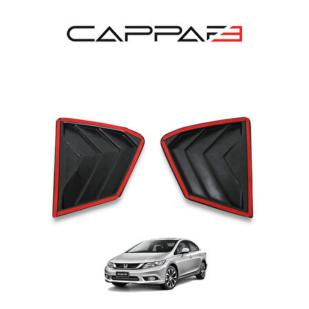 Honda Civic 2012-2015 Yıl Aralığı Uyumlu Kelebek Cam Aksesuarı