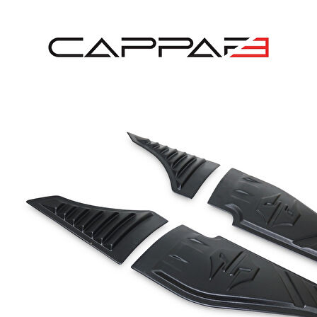 Mercedes X-Class 2017- Yılı ve Sonrası Uyumlu Yarasa Kapı Kaplama 6 Parça