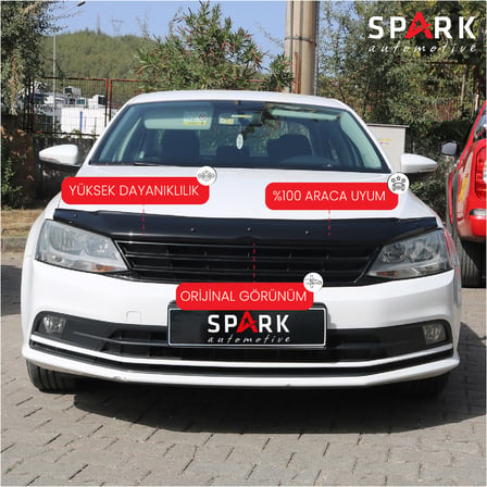 Volkswagen Jetta 2011-2019 Yıl Aralığı Uyumlu Kaput Rüzgarlığı 4mm