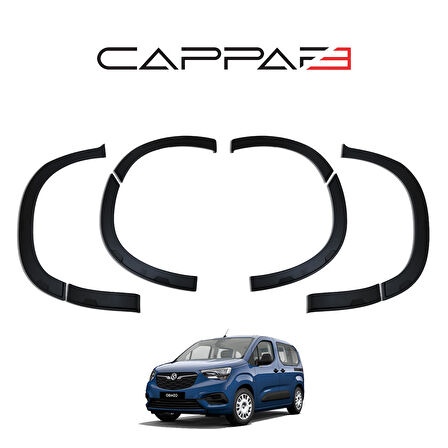 Opel Combo E 2018 Yılı Ve Sonrası 8 Prç. Çamurluk Dodik Set
