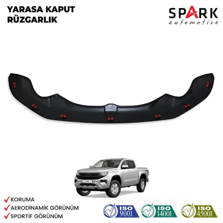 Volkswagen Amarok 2023- Yılı ve Sonrası Uyumlu Yarasa Kaput Rüzgarlığı