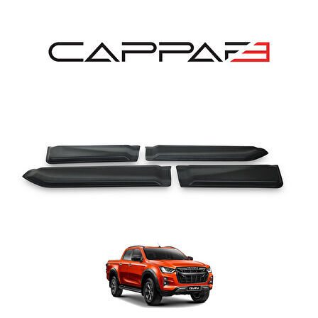 Isuzu D-Max 2020- Yılı ve Sonrası Uyumlu Kapı Dodik 4 Parça