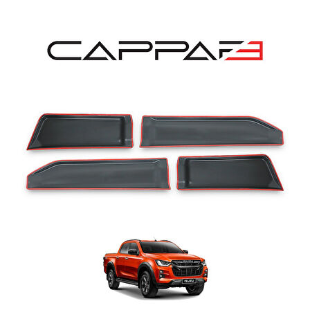 Isuzu D-Max 2020- Yılı ve Sonrası Uyumlu Kapı Dodik 4 Parça