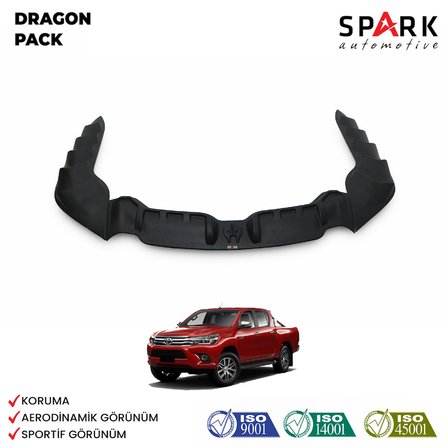 Toyota Hilux 2021- Yılı ve Sonrası Uyumlu Dragon Pack 3 Parça