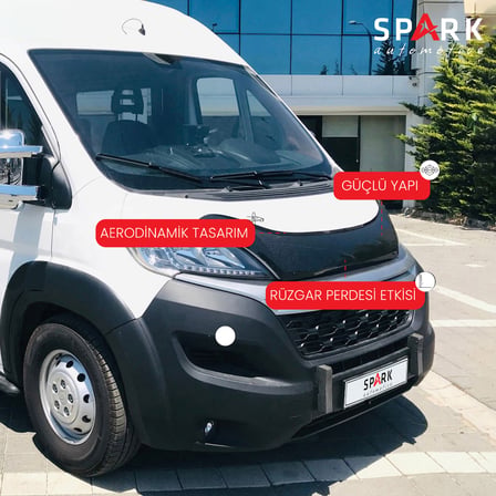 Citroen Jumper 2014-2023 Yılı Uyumlu Kaput Rüzgarlığı 3mm