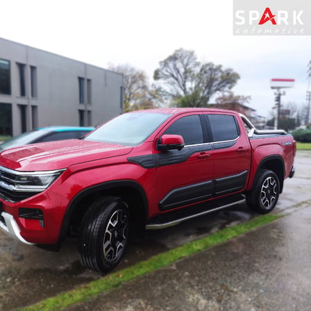 Volkswagen Amarok 2023- Yılı ve Sonrası Uyumlu Yarasa Kapı Kaplama 6 Parça