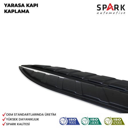 Volkswagen Amarok 2023- Yılı ve Sonrası Uyumlu Yarasa Kapı Kaplama 6 Parça