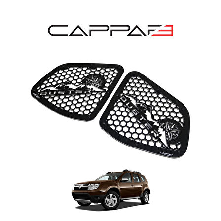 Dacia Duster 2010-2017 Yıl Aralığı Uyumlu Metal Kelebek Cam 2 Parça
