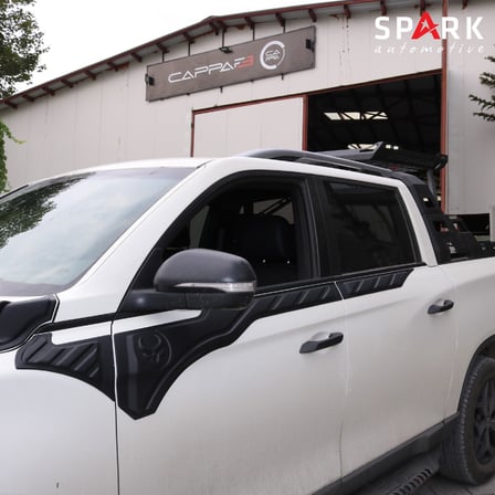 Ssangyong Musso 2018-2021 Yıl Aralığı Uyumlu Yarasa Kapı Kaplama 6 Parça