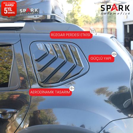 Dacia Duster 2010-2017 Yıl Aralığı Uyumlu Kelebek Cam 2 Parça