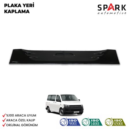 Volkswagen Transporter T6 2015-2020 Yıl Aralığı Uyumlu Plaka Yeri Kaplama 