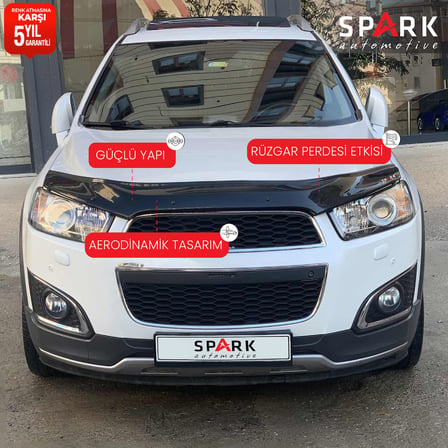 Chevrolet Captiva 2012-2019 Uyumlu Kaput Rüzgarlığı 4mm