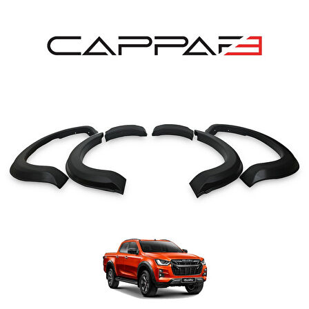 Isuzu D-Max 2020- Yılı ve Sonrası Uyumlu Çamurluk Dodik 6 Parça