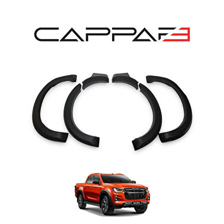 Isuzu D-Max 2020- Yılı ve Sonrası Uyumlu Çamurluk Dodik 6 Parça