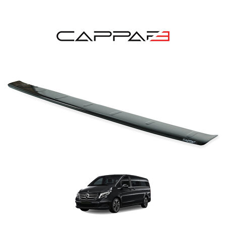 Mercedes V-Class 2019- Yılı ve Sonrası Uyumlu Arka Tampon Eşiği Parlak