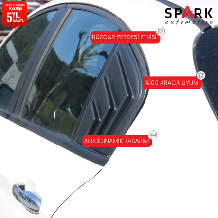 Fiat Egea 2015- Yılı ve Sonrası Uyumlu Kelebek Cam 2 Parça