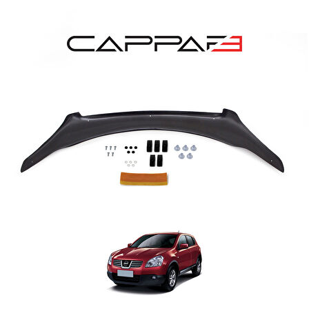 Nissan Qashqai 2007-2010 Yıl Aralığı Uyumlu Kaput Rüzgarlığı 3mm
