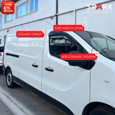 Renault Trafic 2014-2019 Yıl Aralığı Uyumlu Cam Rüzgarlığı 2 Parça