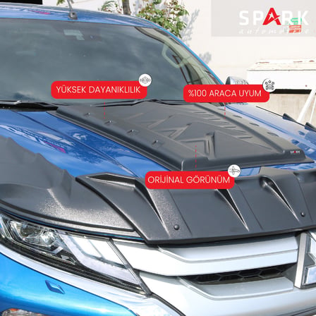 Mitsubishi L200 2019- Yılı ve Sonrası Uyumlu Ön Kaput Scoop