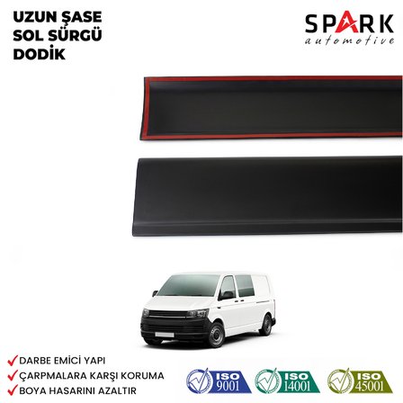 Volkswagen Transporter T6.1 2020-2022 Yıl Aralığı Uyumlu Uzun Şase Sol Sürgü Dodik Seti 11 Parça