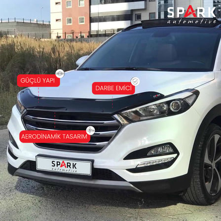Hyundai Tucson 2018-2020 Yıl Arası Kaput Rüzgarlığı 4mm
