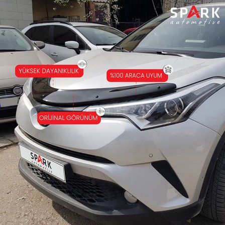 Toyota C-HR 2016- Yılı ve Sonrası Uyumlu Kaput Rüzgarlığı 4mm