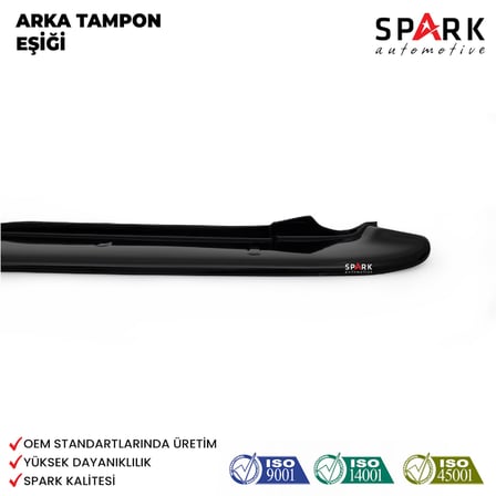 Renault Trafic 2001-2014 Yıl Aralığı Uyumlu Arka Tampon Eşiği Parlak