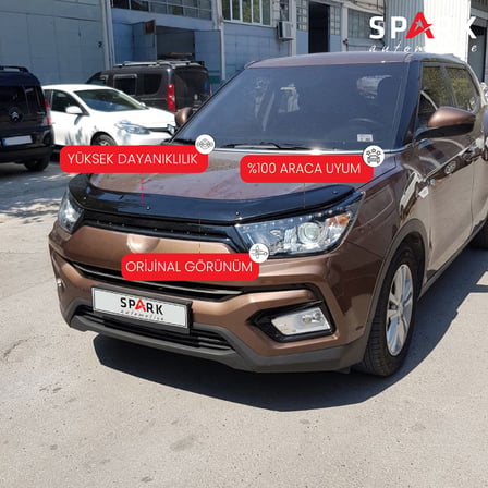 Ssangyong Tivoli 2015- Yılı ve Sonrası Uyumlu Kaput Rüzgarlığı 3mm
