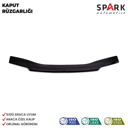Citroen Jumper 1994-2006 Yılı Uyumlu Kaput Rüzgarlığı 4mm