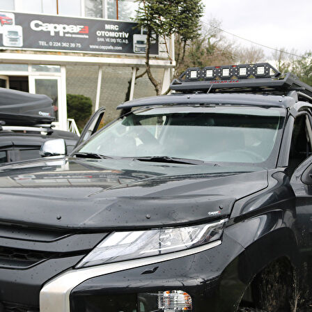 Mitsubishi L200 2019- Yılı ve Sonrası Uyumlu Ön Cam Güneşliği