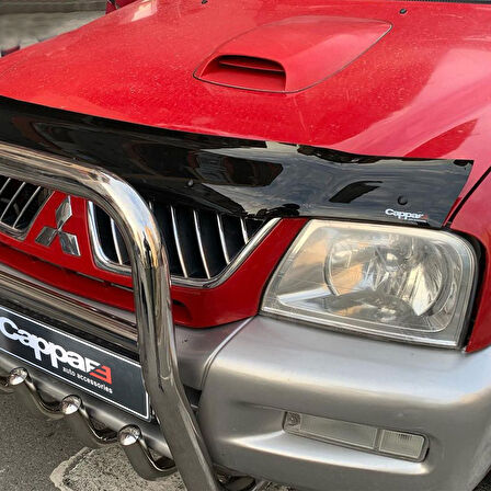 Mitsubishi L200 1996-2006 Yıl Aralığı Uyumlu Kaput Rüzgarlığı 3mm
