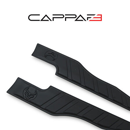 Mitsubishi L200 2015-2019 Yıl Aralığı Uyumlu Yarasa Kapı Kaplama 4 Parça